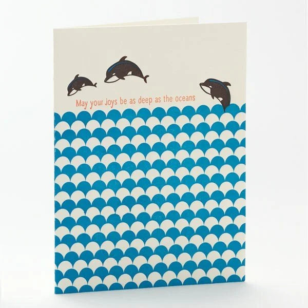 A2-95 - Orca Whales note card