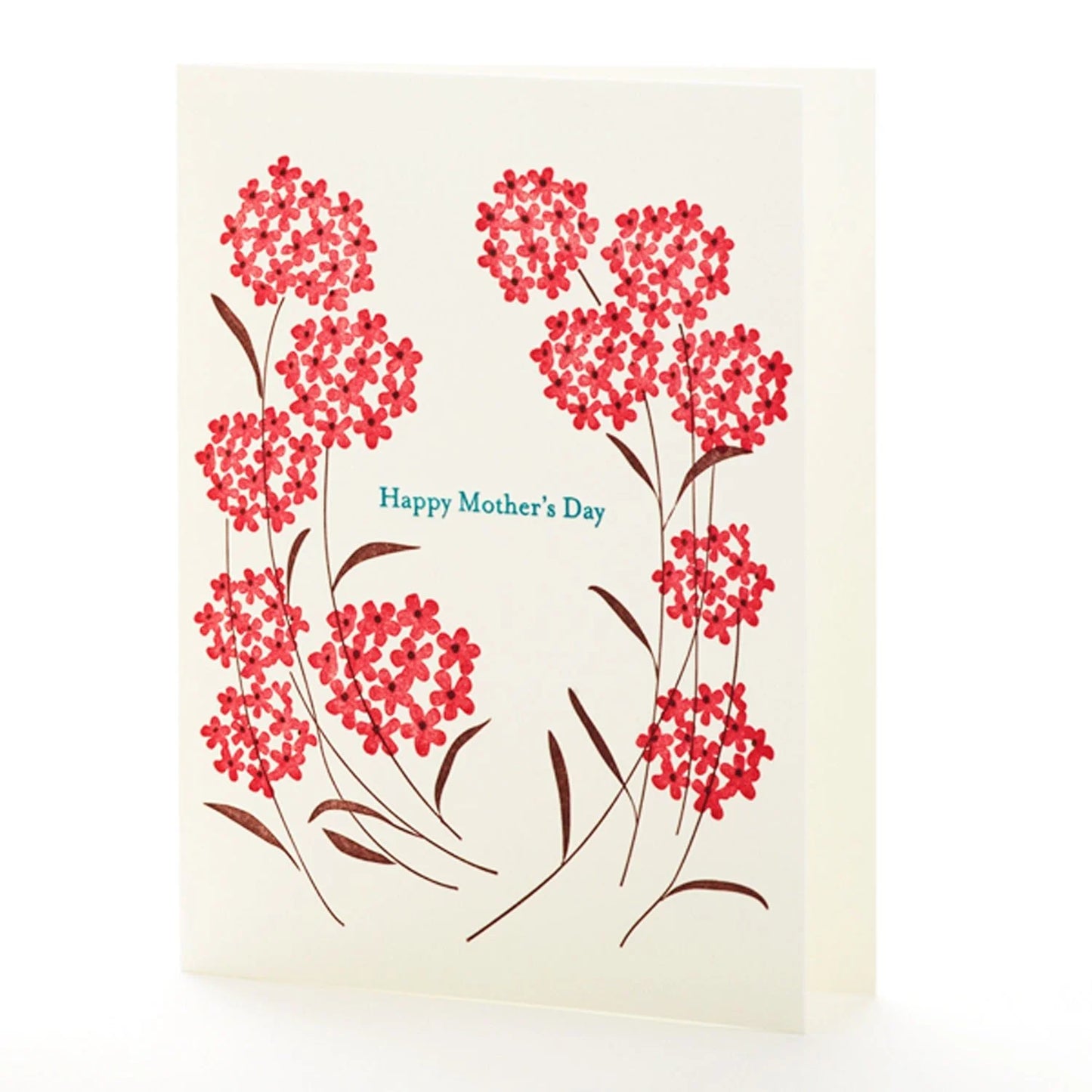 A2-110 Flowers " Happy Mother's Day " Letterpress Card