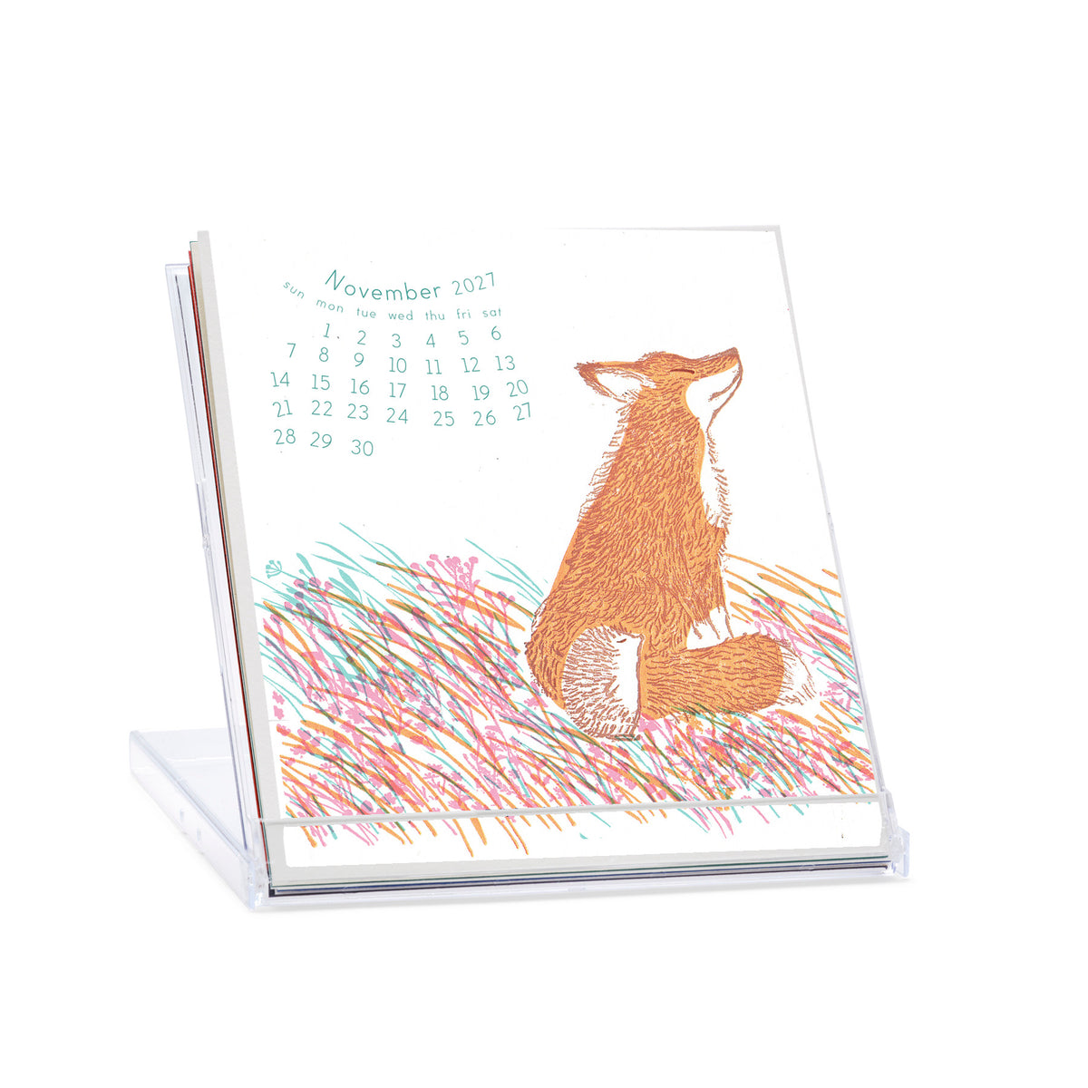 2027 Letterpress & silkscreen calendar no case