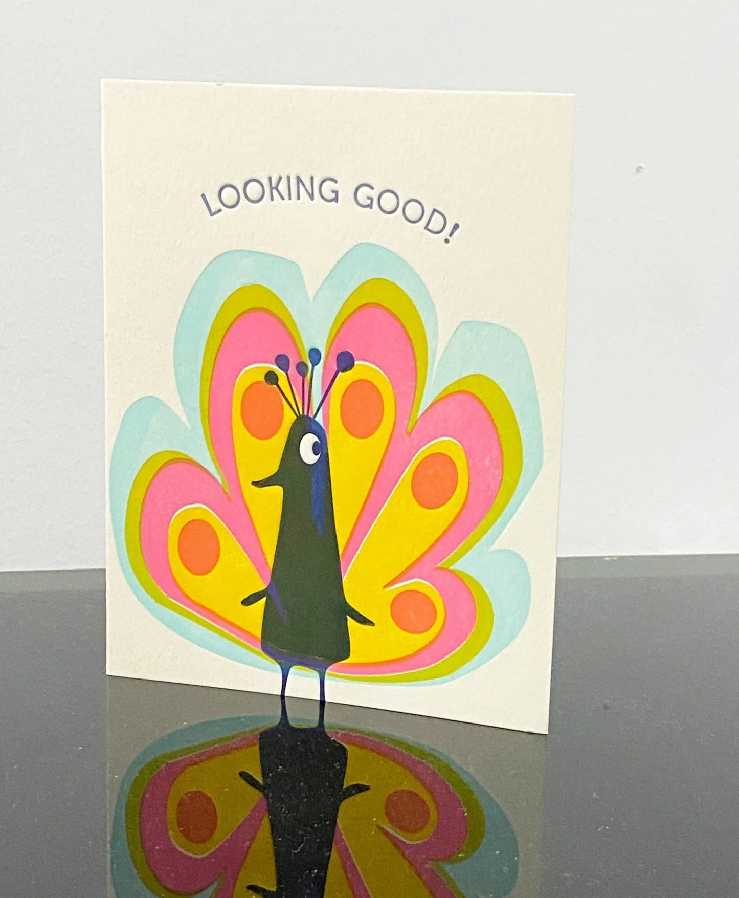 A2-222 "Looking Good" letterpress card