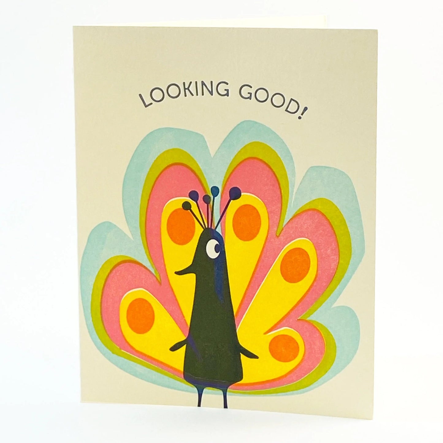 A2-222 "Looking Good" letterpress card