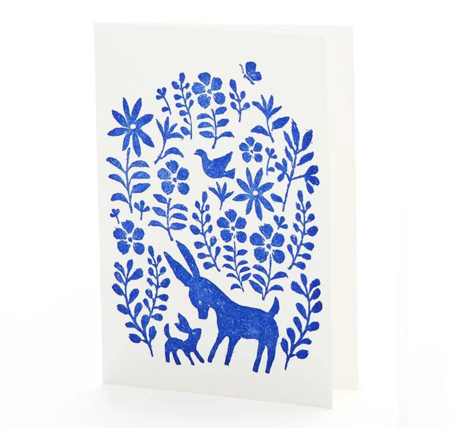 4B-151B Otomi Animals Letterpress Card Set of 6